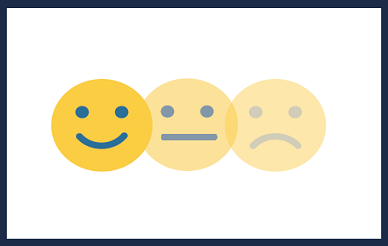 CSS Faces - happy, neutral, sad
