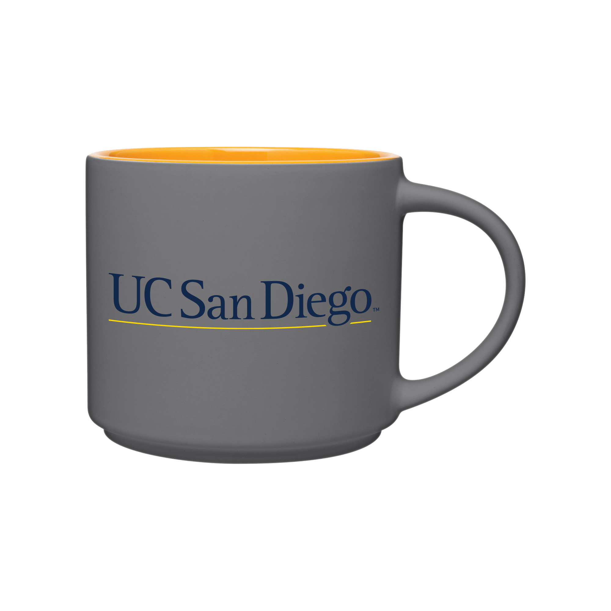 grey UCSD mug