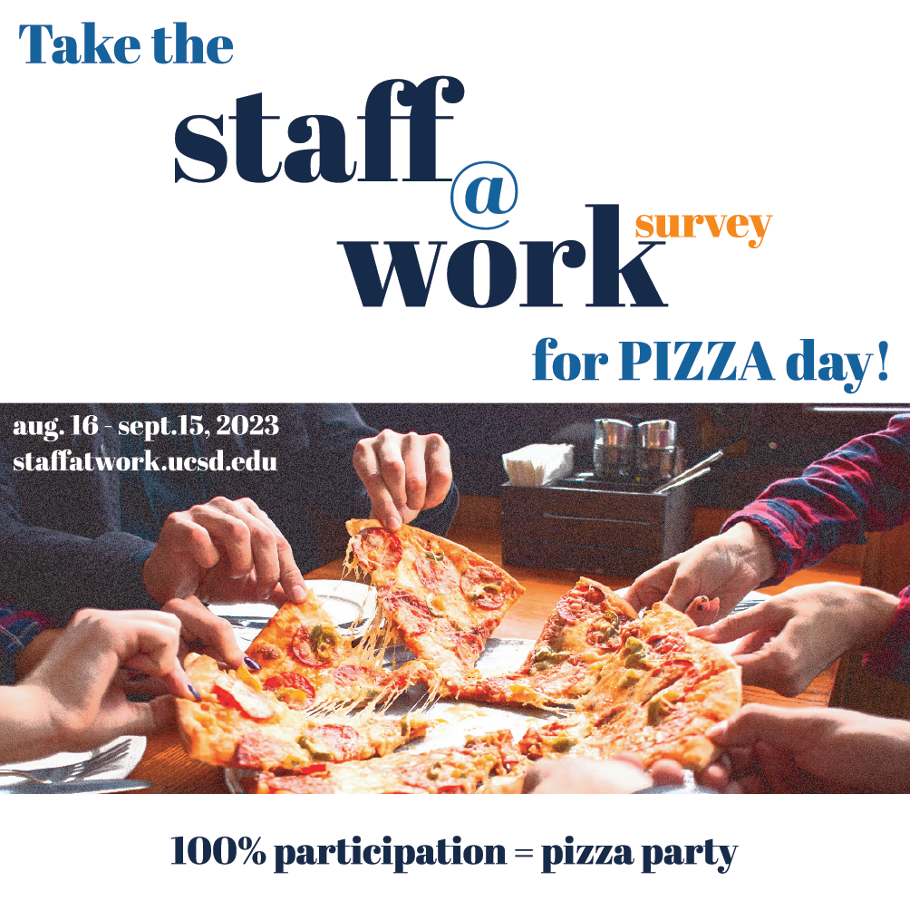 2023 Staff at Work Pizza Incentive Flyer