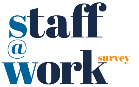 staff at work survey logo