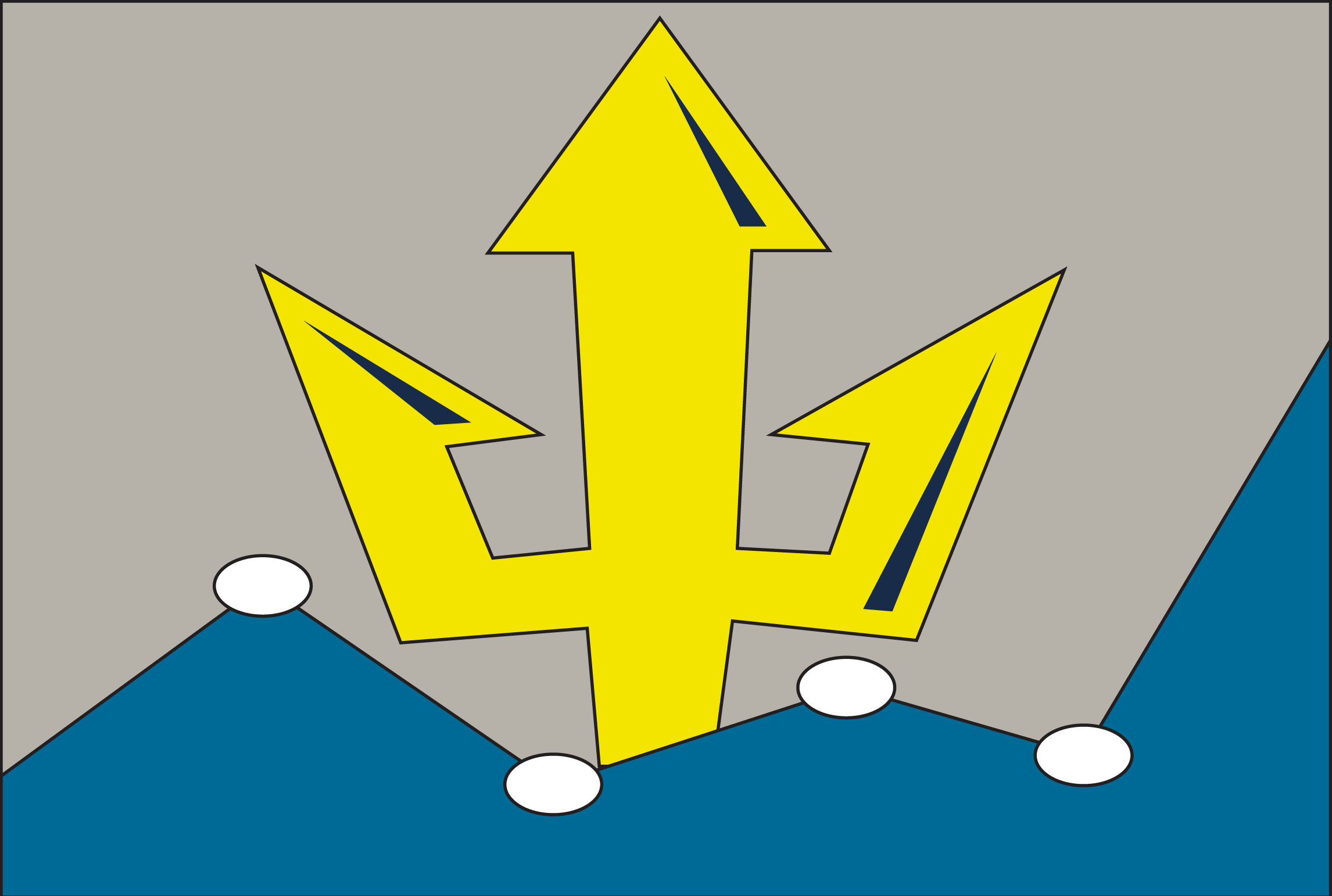 Tritonlytics logo with Trident graph 